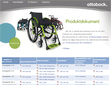 Tablet Screenshot of ottobockdoc.se